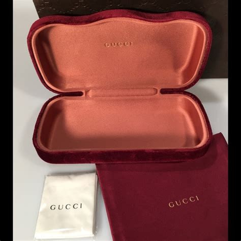 sunglasses case gucci|Gucci sunglasses case velvet.